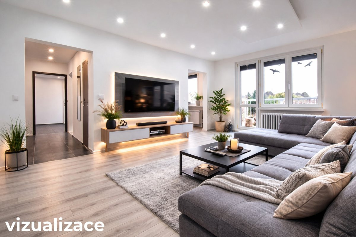 Pronájem bytu 2+1, Vysoká, Štýřice, 54 m2