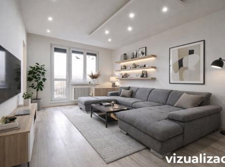 Pronájem bytu, 2+1, 54 m²