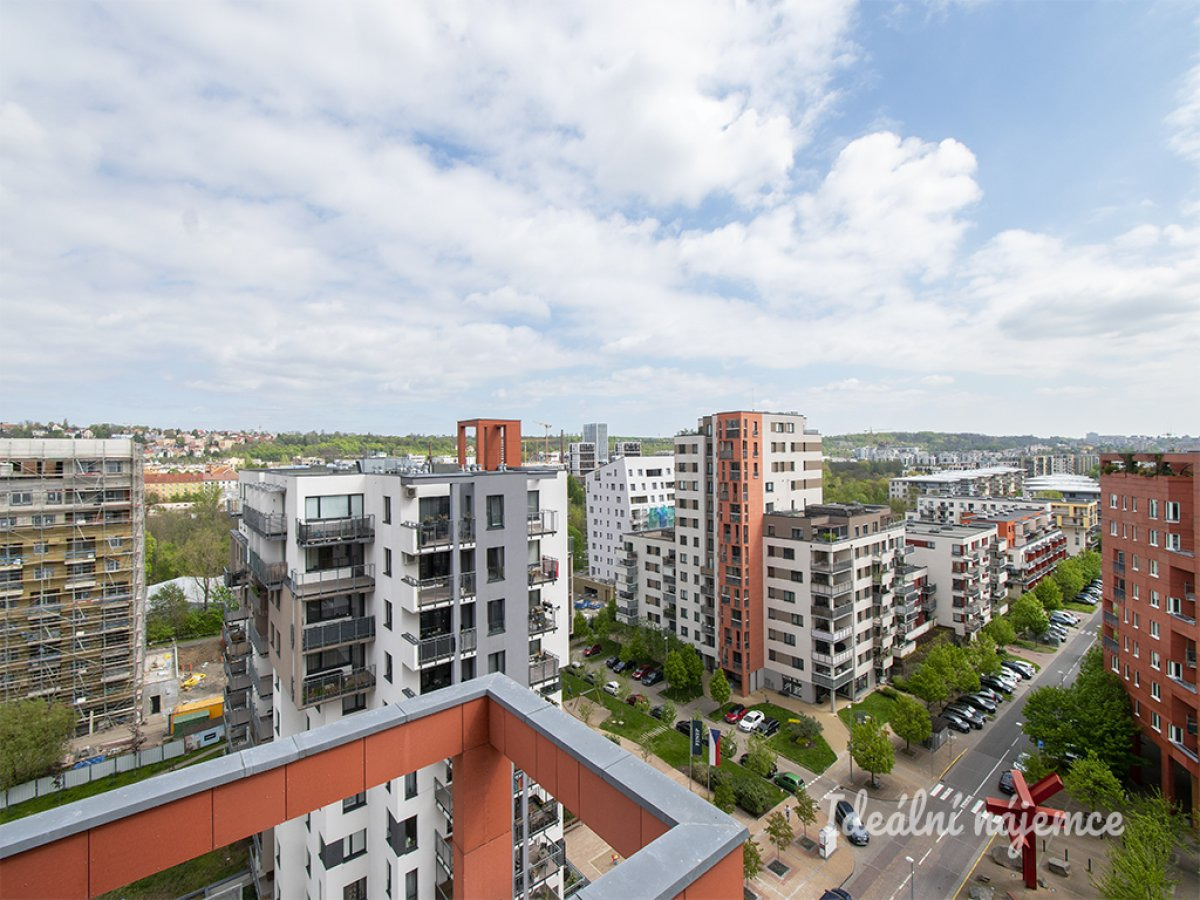 Pronájem bytu 3+kk, Pod Harfou, Vysočany, 27 900 Kč/měs, 71 m2