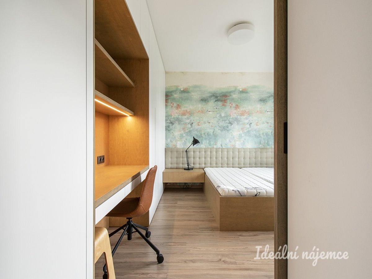 Pronájem bytu 2+kk, Křivatcová, Zličín, 26000 Kč/měs, 58 m2