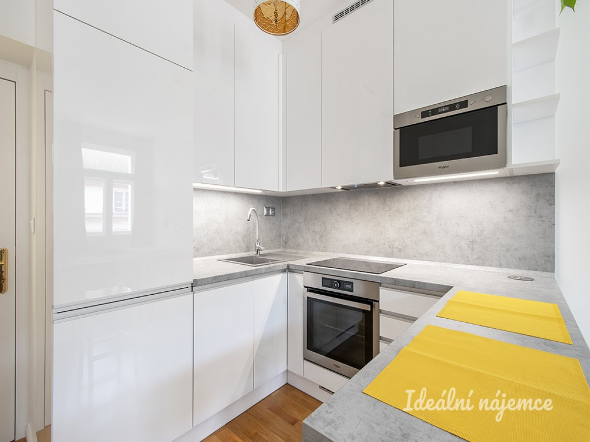 Pronájem bytu 1+kk, Záhřebská, Vinohrady, 18.700 Kč/měs, 28 m2