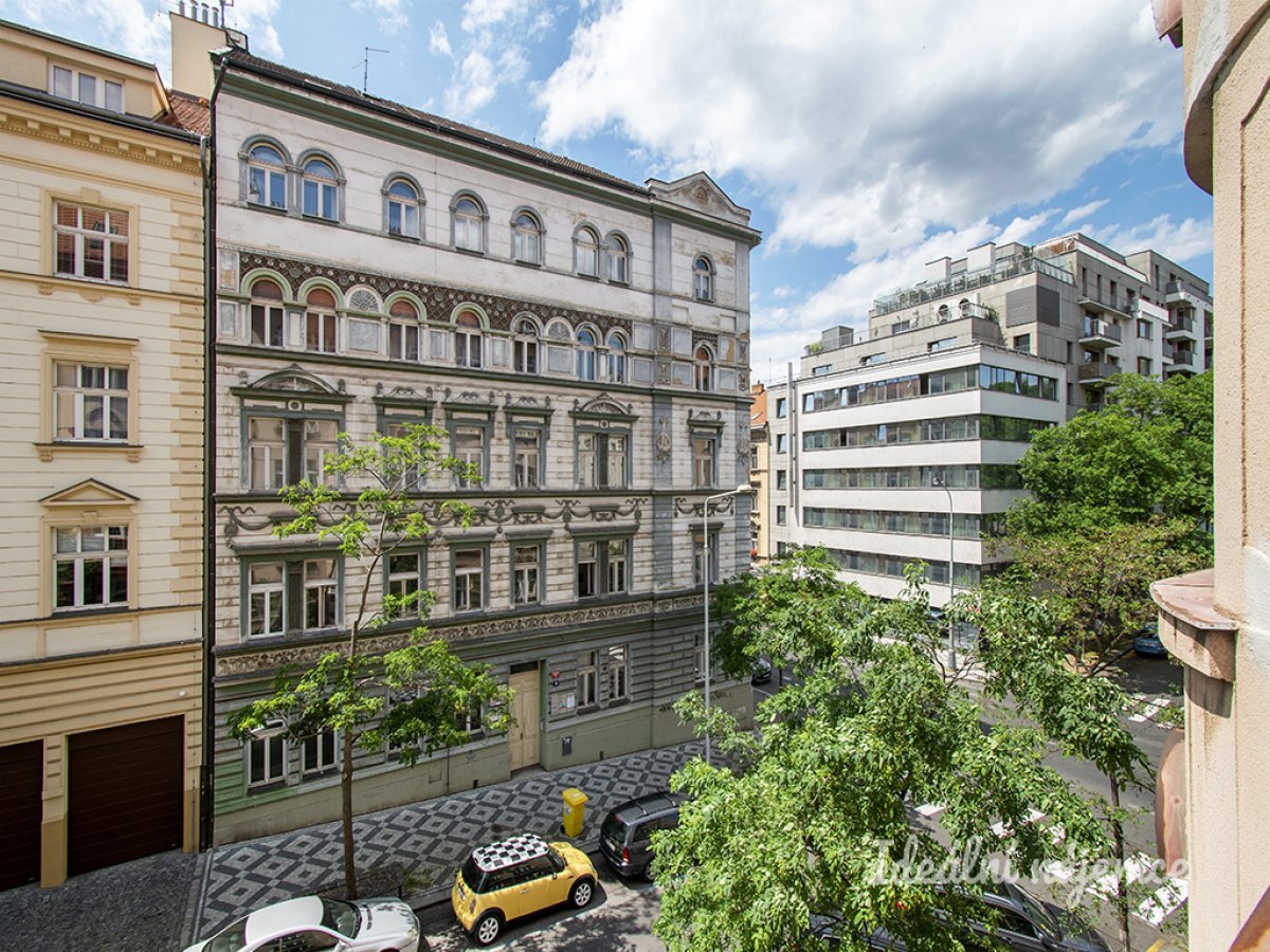 Pronájem bytu 2+1, Hartigova, Žižkov, 23500 Kč/měs, 77 m2