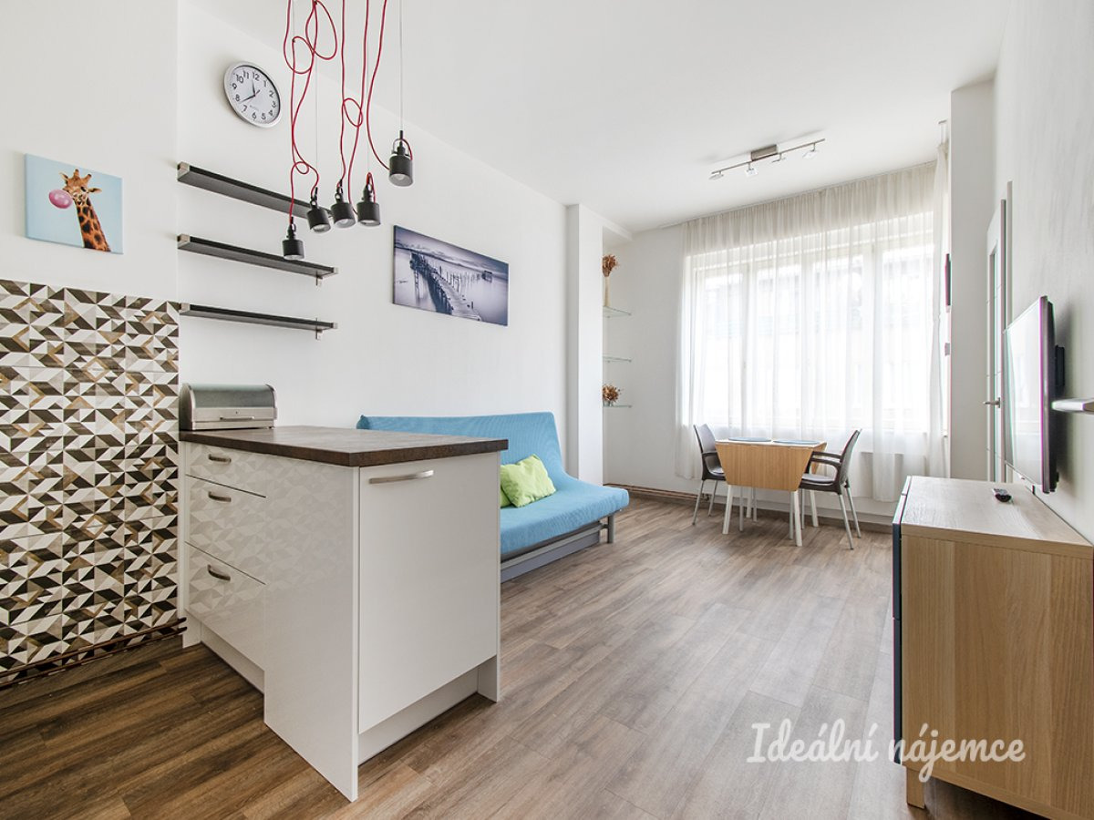 Pronájem bytu 2+kk, Křižíkova, Karlín, 23500  Kč/měs, 49 m2