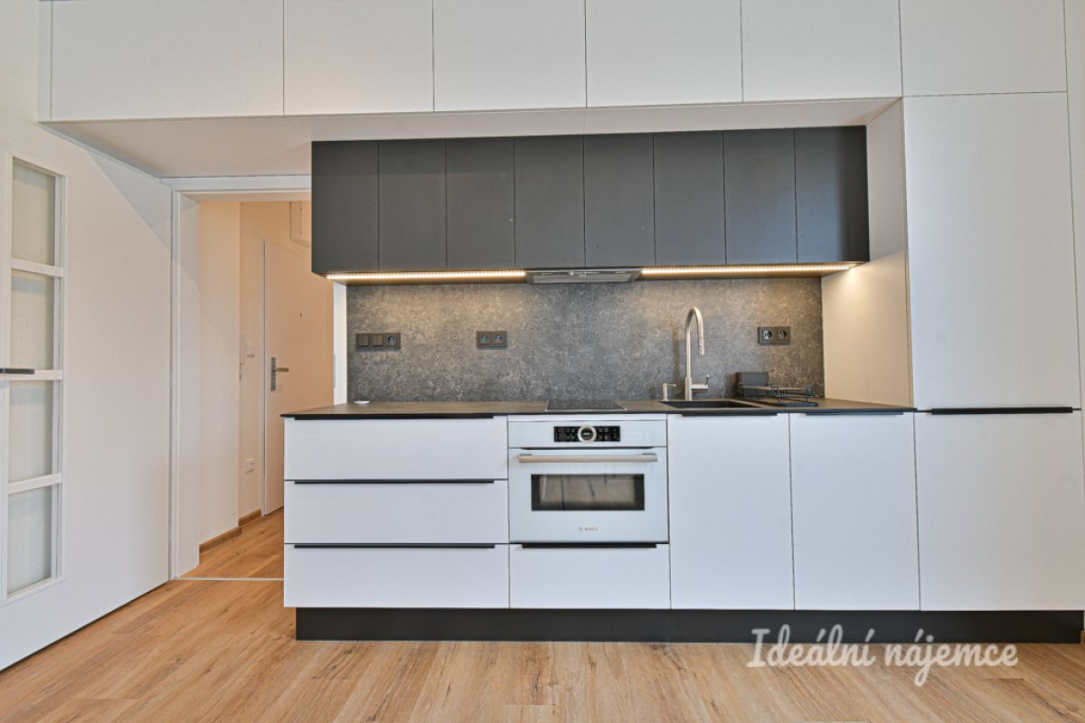 Pronájem bytu 2+kk vč. park. stání ve vnitrobloku, Auerswaldova, Zábrdovice, 20 900 Kč/měs, 47 m2