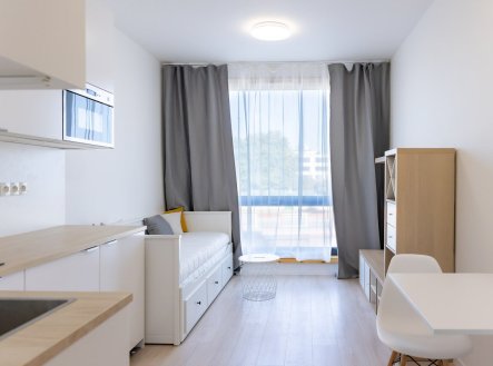 Pronájem bytu 1+kk, Poděbradská, Vysočany, 15900 Kč/měs, 18 m2