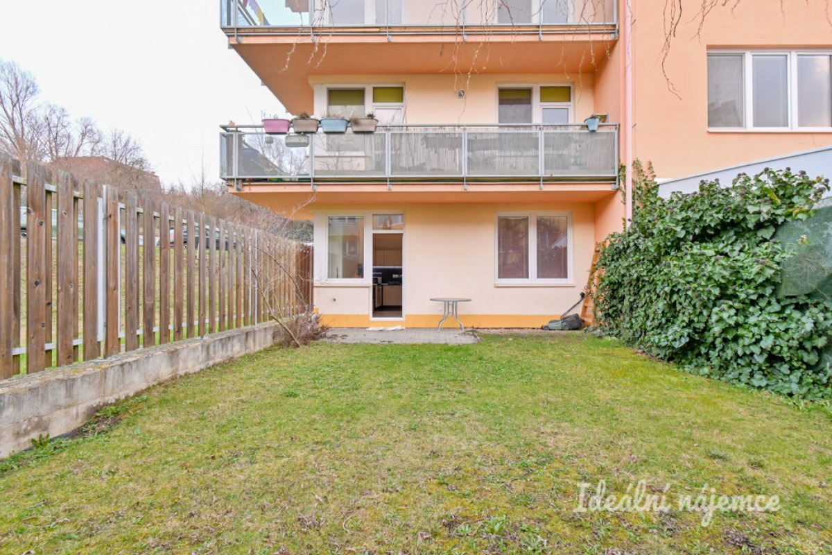 Pronájem bytu 2+kk se zahradou, Hrázka, Medlánky, 19 000 Kč/měs, 45 m2