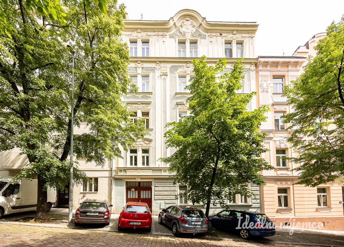 Pronájem bytu 2+kk, 20.500 Kč, Tolstého, Vršovice, 56 m2