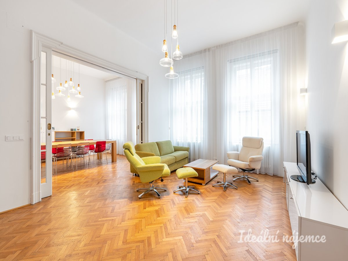 Pronájem bytu 4+kk, Klimentská, Nové Město, 47000 Kč/měs, 123 m2