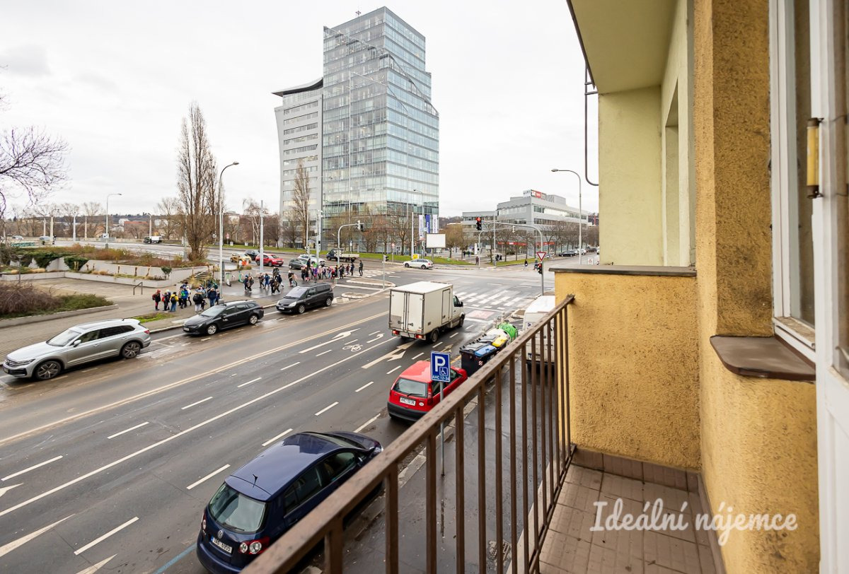 Pronájem bytu 2+kk, Jankovcova, Holešovice, 21000 Kč/měs, 52 m2