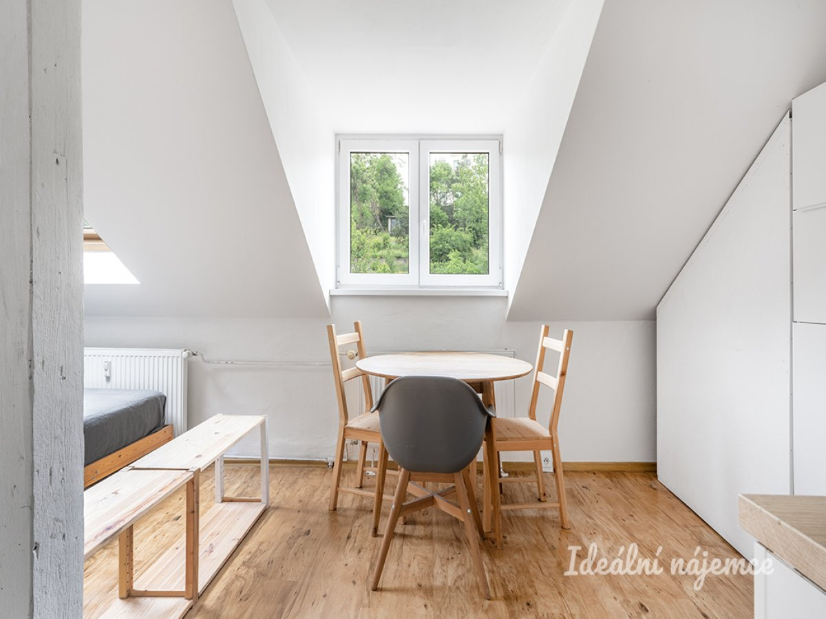 Pronájem bytu 1+kk, Holečkova, Smíchov, 17200 Kč/měs, 35 m2