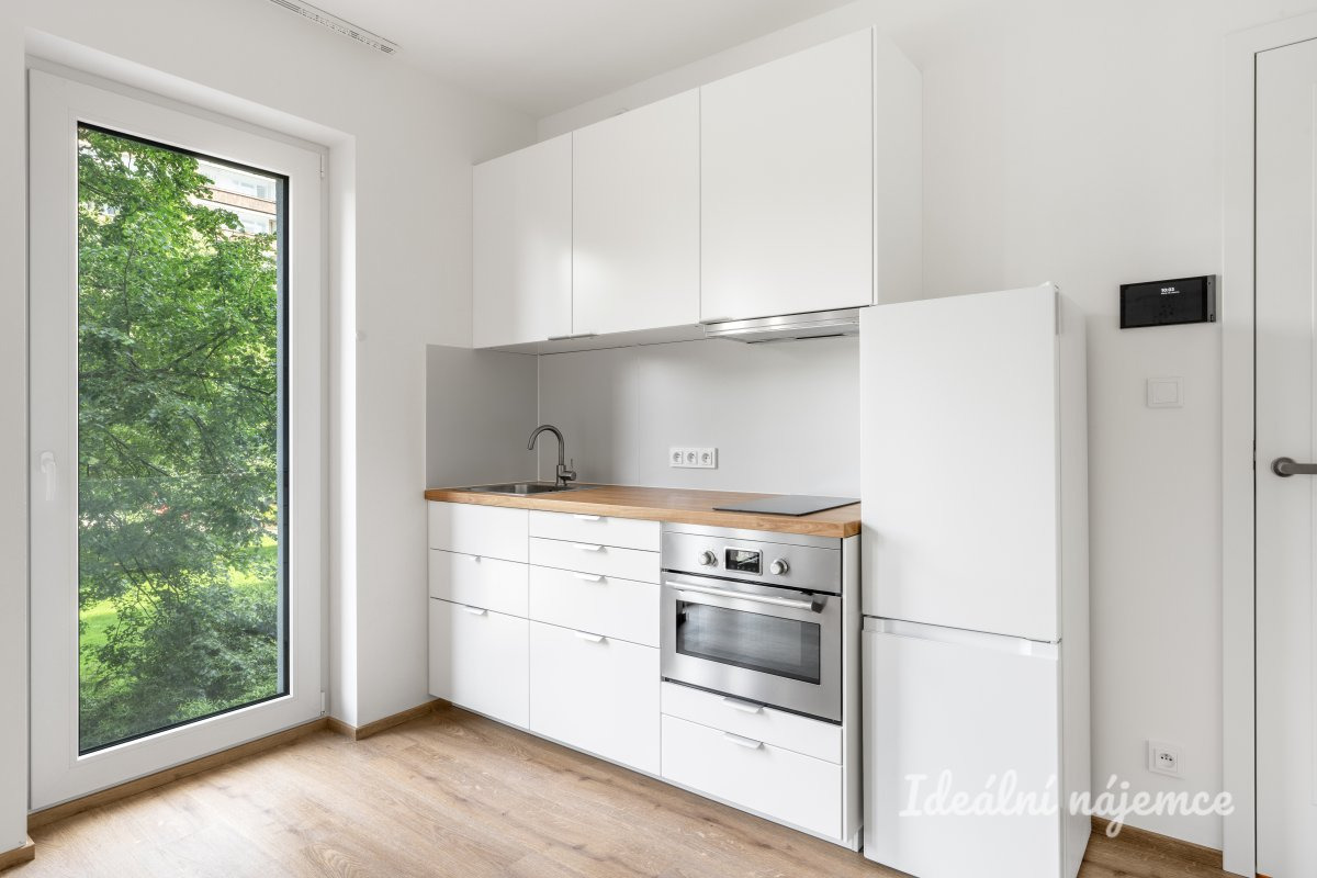 Pronájem bytu 1+kk, Hábova, Stodůlky, 18000 Kč/měs, 27 m2