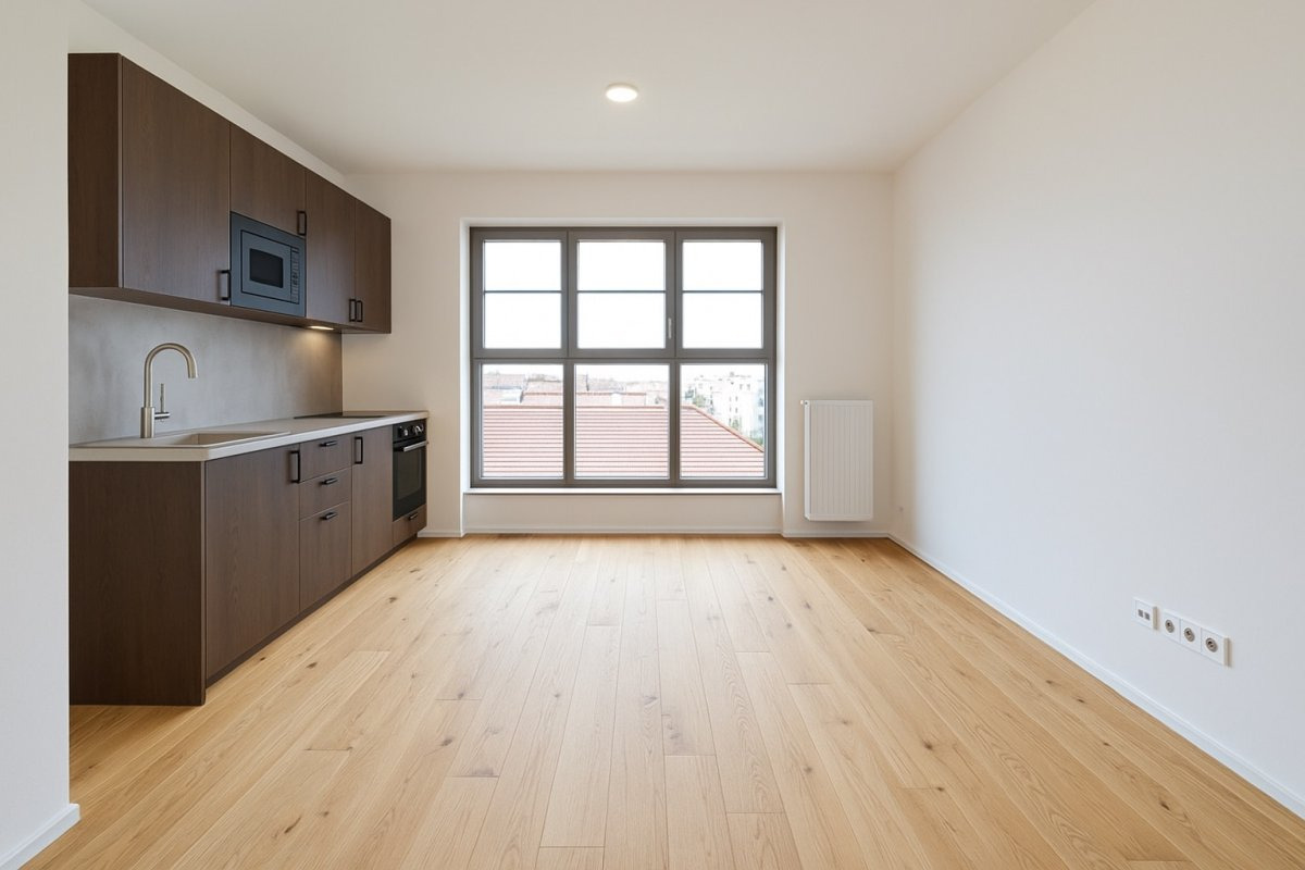 Pronájem bytu 1+kk, Bratislavská, Zábrdovice, 14 600 Kč/měs, 25 m2