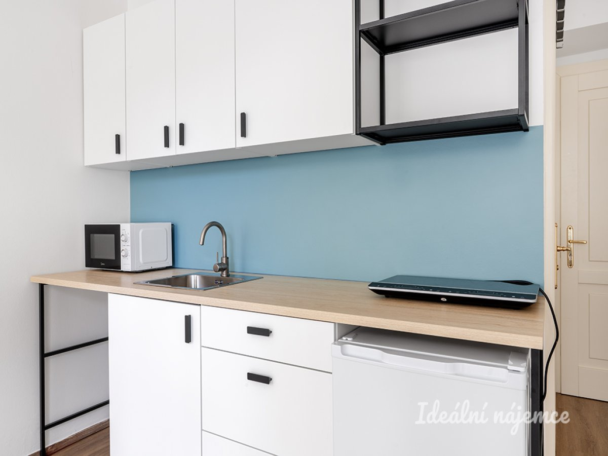 Pronájem bytu 1+kk, Černomořská, Vršovice, 14 500 Kč, 18 m2
