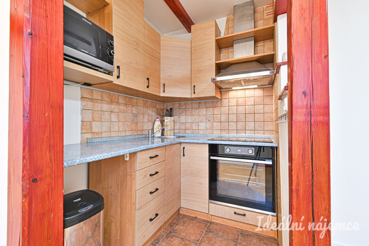 Pronájem bytu 3+kk, Bezručova čtvrť, Kuřim,  16.000 Kč/měs, 37 m2