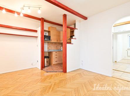 Pronájem bytu, 3+kk, 37 m²