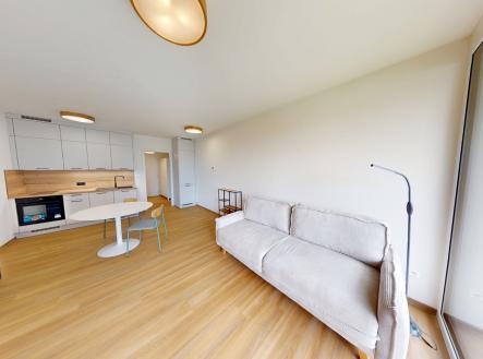 Pronájem bytu, 1+kk, 34 m²