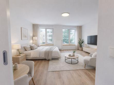 Pronájem bytu, 1+kk, 35 m²