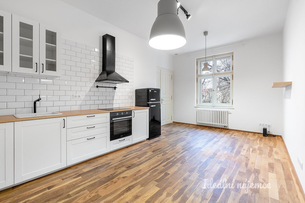 Pronájem bytu 2+kk, Krásova, Žižkov, 24 900 Kč/měs, 50 m2