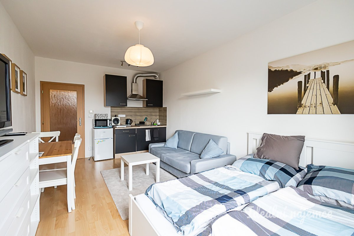 Pronájem bytu 1+kk, Pod Haltýřem, Kunratice, 16900 Kč/měs, 28 m2