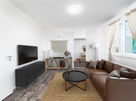 Pronájem bytu, 2+1, 44 m²