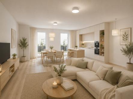 Pronájem bytu, 2+kk, 104 m²