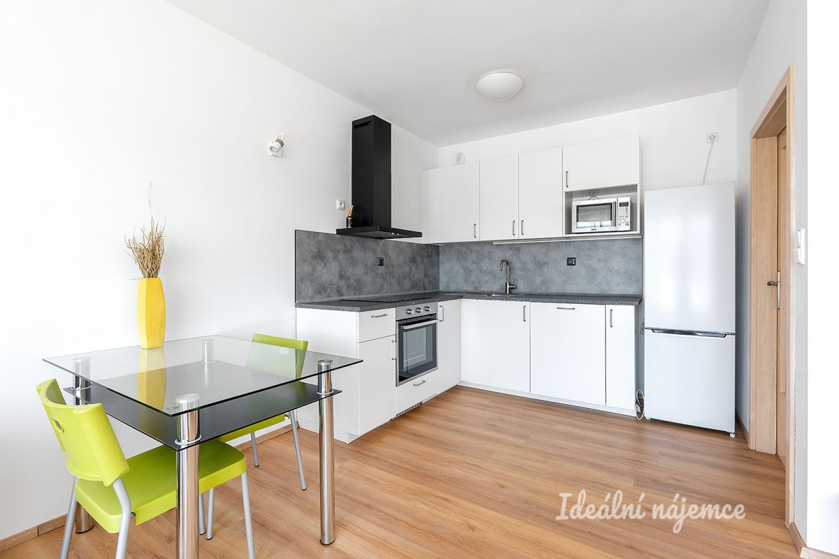 Pronájem bytu 1+kk, Na Harfě, Vysočany,  43 m2