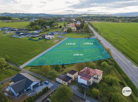 Prodej pozemku pro komerční výstavbu, 1 970 m²