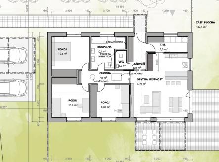Prodej pozemku pro bydlení, 1 143 m²