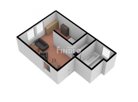 Pronájem bytu, 1+kk, 40 m²