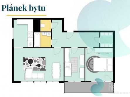 Prodej bytu, 3+1, 85 m²