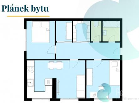 Prodej bytu, 3+kk, 69 m²