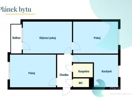 Prodej bytu, 3+1, 78 m²