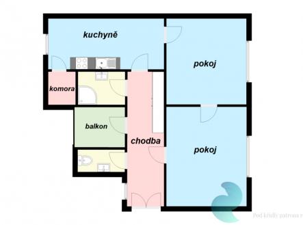 Pronájem bytu, 2+1, 98 m²