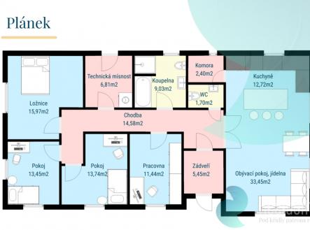 Prodej domu/vily, 142 m²