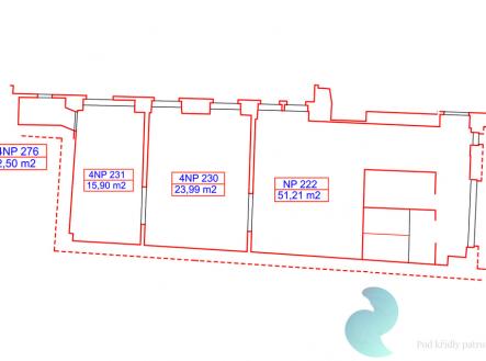 Pronájem kanceláře, 94 m²