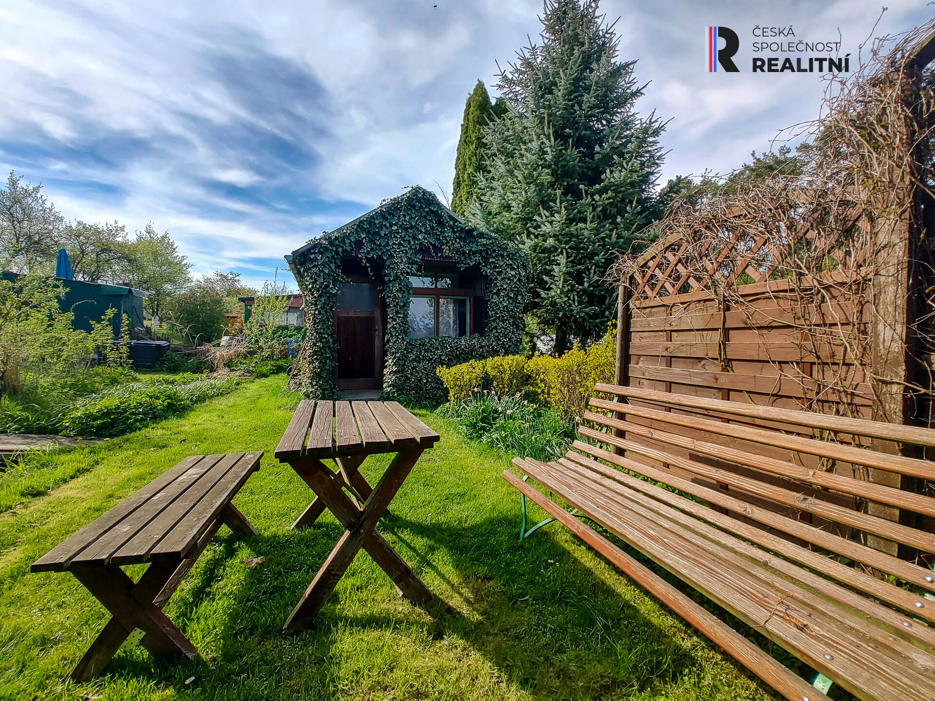 Zahrádka v lokalitě pod hřbitovem
