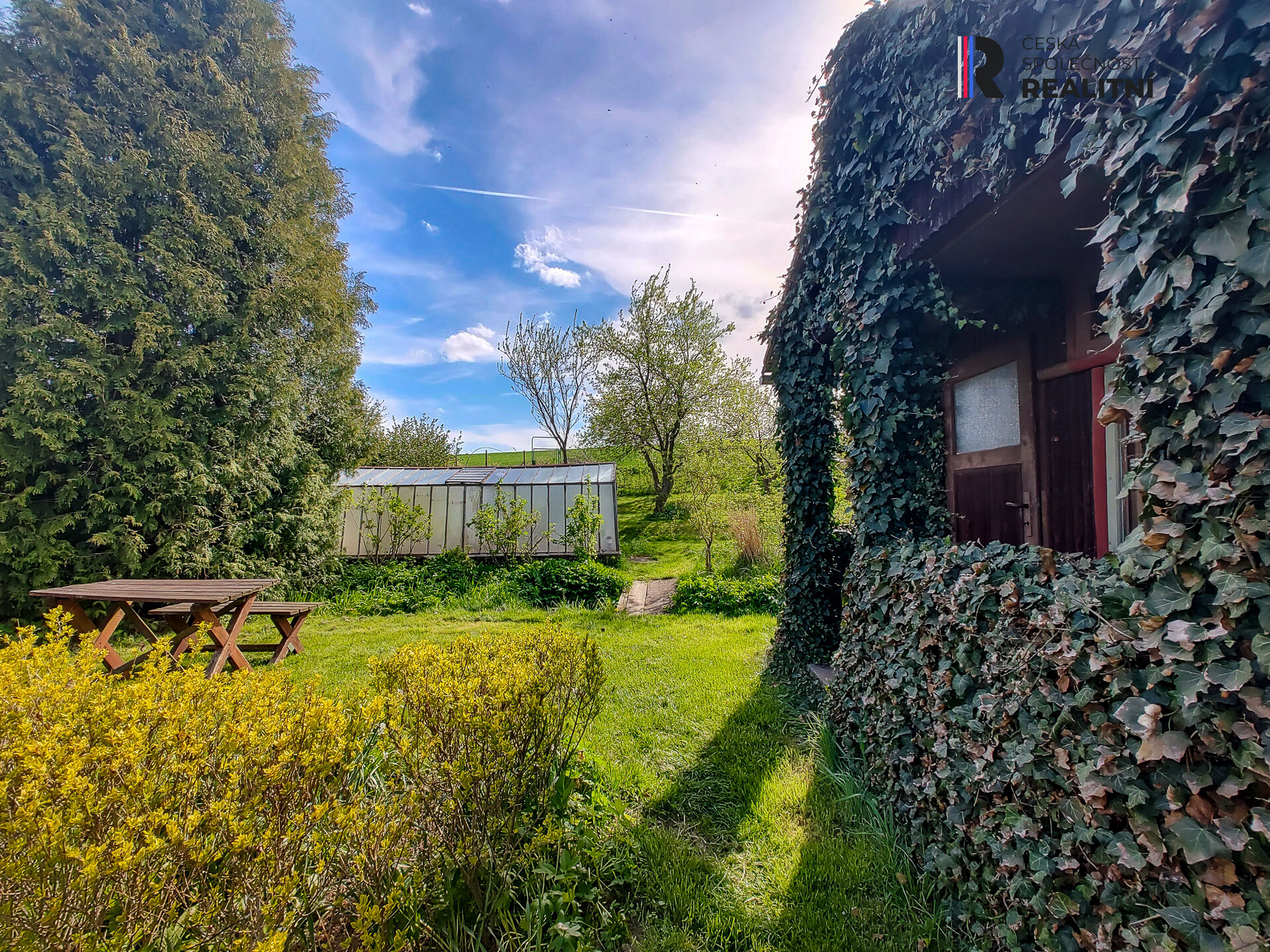 Zahrádka v lokalitě pod hřbitovem