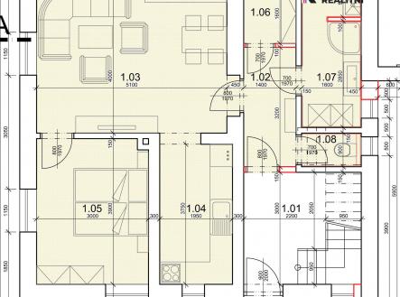 Prodej bytu, 2+1, 55 m²