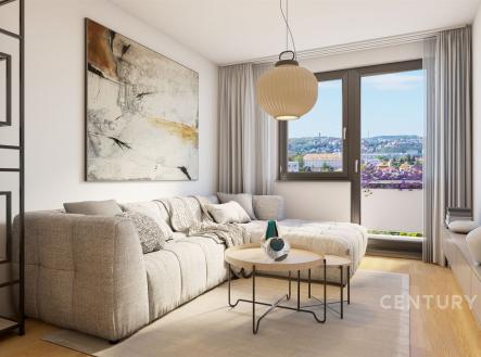 Prodej bytu, 2+kk, 48 m²