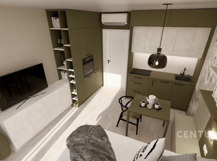 Prodej bytu, 1+kk, 23 m²