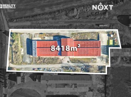 Pronájem komerčního objektu, sklad, 8 418 m²