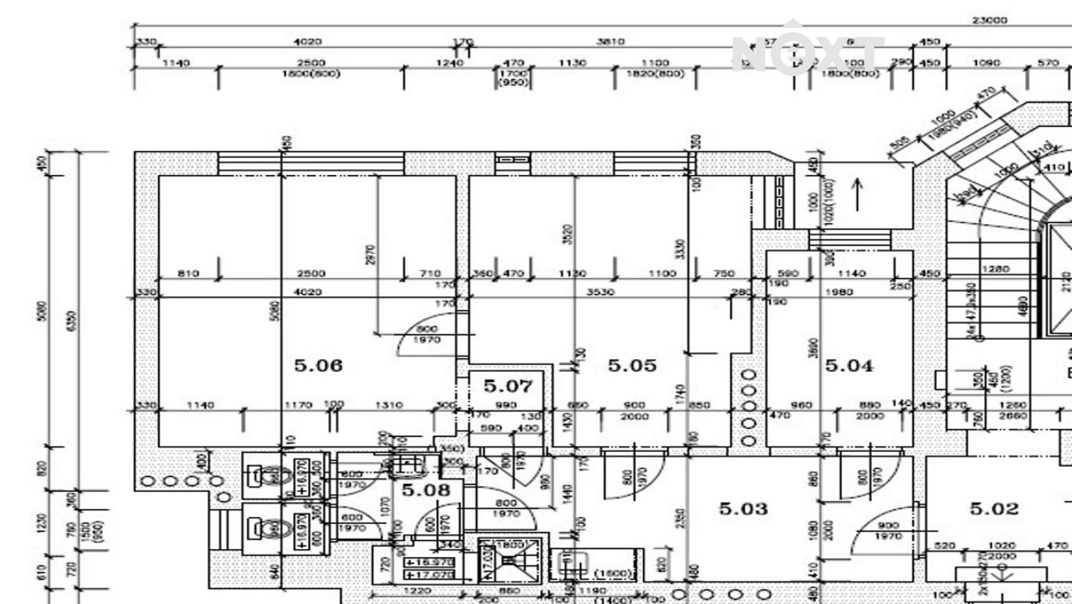 Pronájem komerční Kanceláře, 66㎡