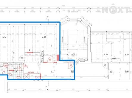 Pronájem kanceláře, 48 m²
