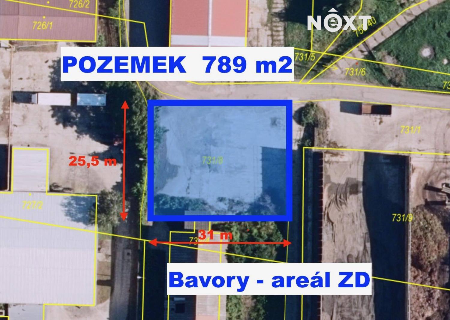 Prodej pozemek Komerční, 789㎡