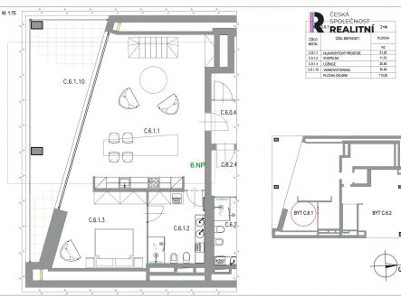 Prodej bytu, 2+kk, 113 m²