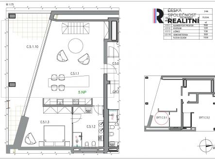 Prodej bytu, 2+kk, 110 m²