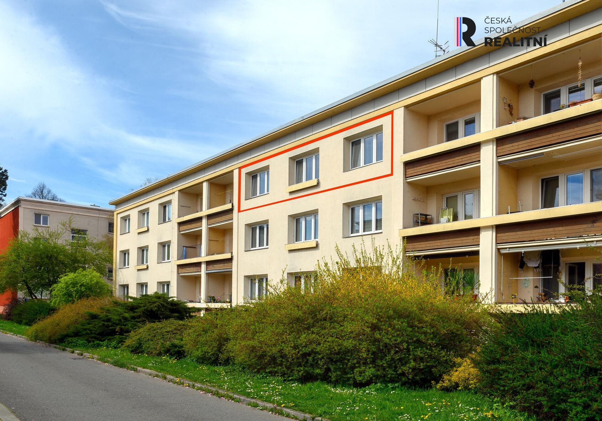 Prodej bytu 2+1 (53 m2) se sklepní kójí, Zlín - Bartošova čtvrť, ul. M.Knesla.