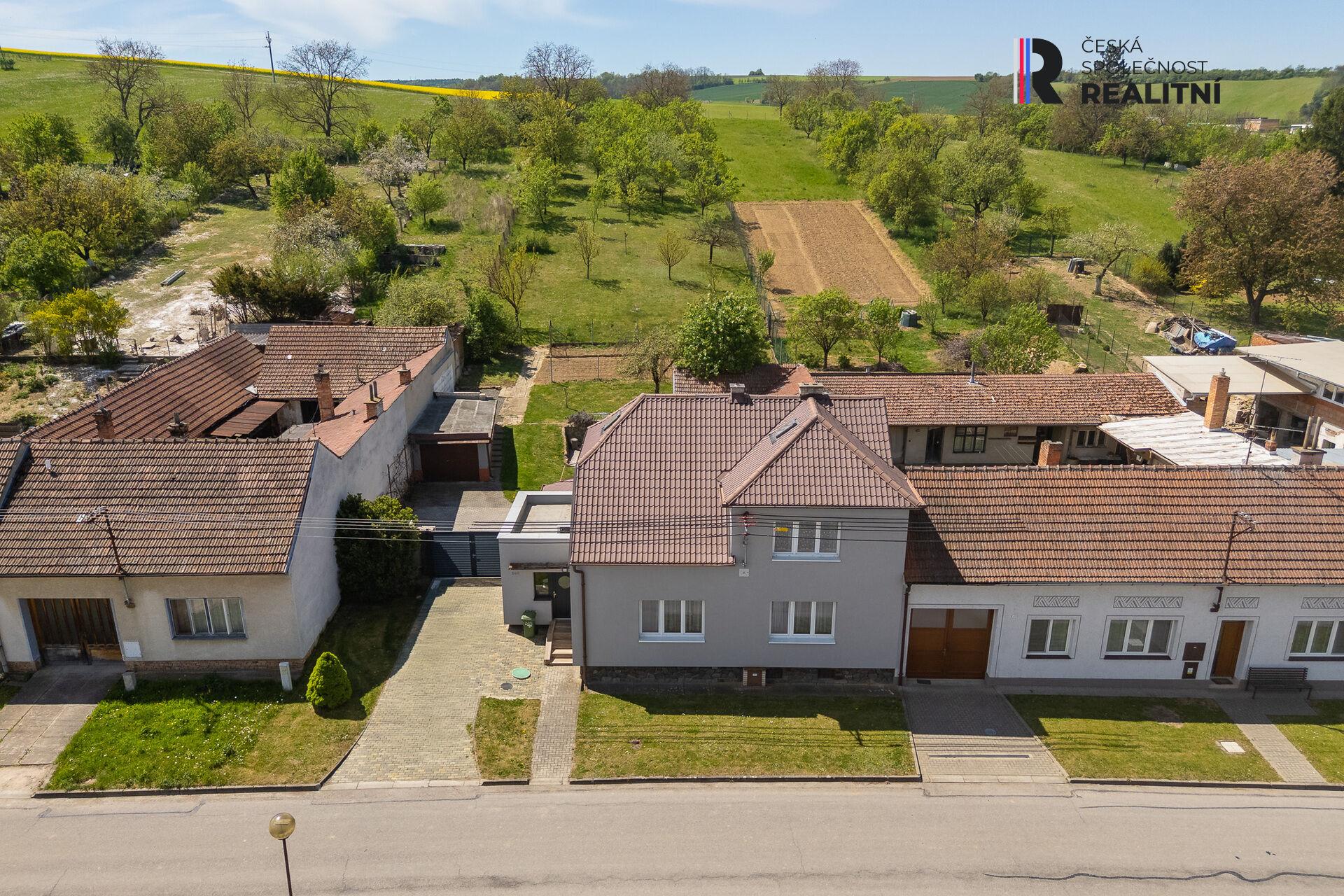 Rodinný dům Rašovice, okres Vyškov.