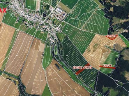 Prodej pozemku, zemědělská půda, 34 659 m²