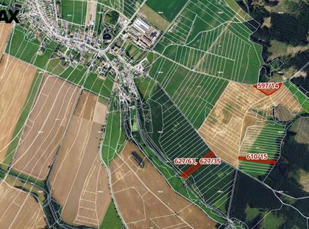 Prodej pozemku, zemědělská půda, 34 659 m²